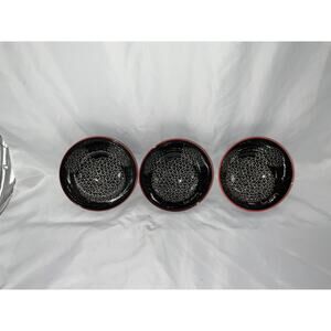 New Disney Zrike Ceramic Mickey Mouse Head Love Mickey Rice Tidbits Bowls Set/3